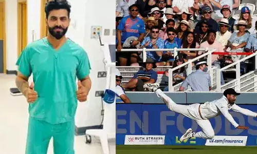 പരിക്ക് ഭീഷണി: പരിശോധനയ്ക്കായി ജഡേജ ആശുപത്രിയിൽ പരിക്ക് ഭീഷണി: പരിശോധനയ്ക്കായി ജഡേജ ആശുപത്രിയിൽ