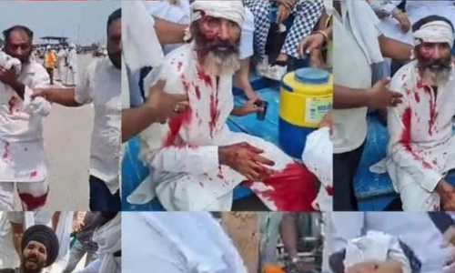 ഹരിയാനയില്‍ പൊലീസ് നടപടിക്കിടെ പരിക്കേറ്റ കര്‍ഷകന്‍ മരിച്ചു