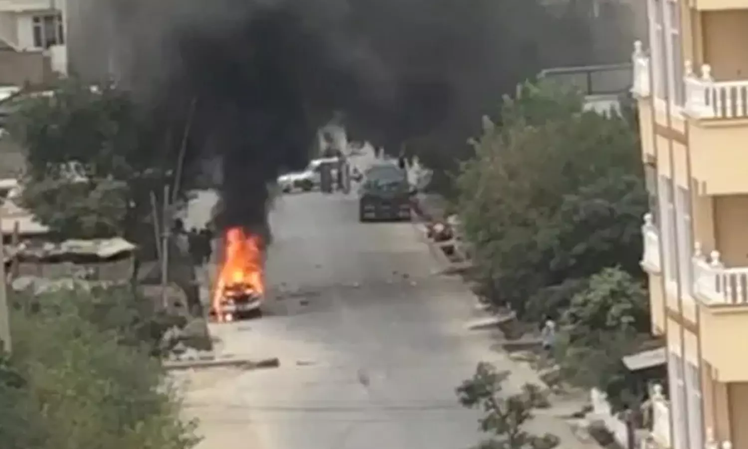 കാബൂൾ നഗരത്തിൽ റോക്കറ്റാക്രമണ പരമ്പര; വിമാനത്താവളം ലക്ഷ്യമിട്ട റോക്കറ്റുകൾ തകർത്തെന്ന് യു.എസ്