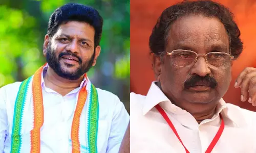 രണ്ടാടുകളെ കൂട്ടിയിടിപ്പിച്ച് ചോര കുടിക്കാൻ ശ്രമിച്ച കുറുക്കന്റെ സ്ഥിതിയാകും എ.കെ ബാലന്റേത്; വി.കെ ശ്രീകണ്ഠൻ