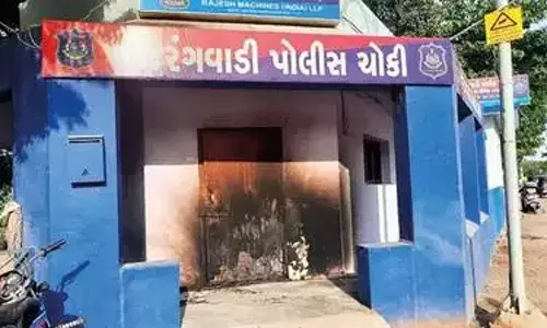 ഭാര്യക്കൊപ്പം ജീവിക്കുന്നതിലും ഭേദം ജയില്‍; ജയിലില്‍ പോകാന്‍ യുവാവ് പൊലീസ് സ്റ്റേഷന് തീയിട്ടു