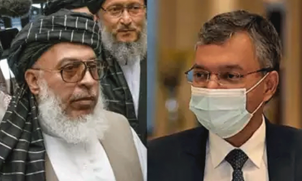 താലിബാനുമായി ചർച്ച നടത്തി ഇന്ത്യ താലിബാനുമായി ചർച്ച നടത്തി ഇന്ത്യ