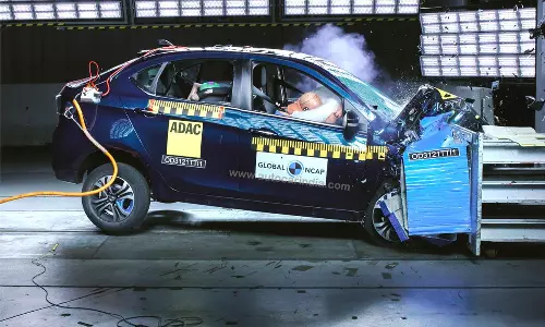 ക്രാഷ് ടെസ്റ്റില് കരുത്ത് തെളിയിച്ച് ടാറ്റയുടെ ടിഗോര് ഇ.വി ക്രാഷ് ടെസ്റ്റില് കരുത്ത് തെളിയിച്ച് ടാറ്റയുടെ ടിഗോര് ഇ.വി