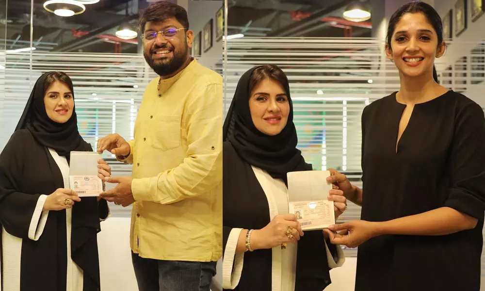 നൈല ഉഷയിലൂടെ മലയാള നടിക്ക് ആദ്യമായി ഗോള്ഡന് വിസ; മിഥുന് രമേശിനും സുവര്ണ നേട്ടം നൈല ഉഷയിലൂടെ മലയാള നടിക്ക് ആദ്യമായി ഗോള്ഡന് വിസ; മിഥുന് രമേശിനും സുവര്ണ നേട്ടം