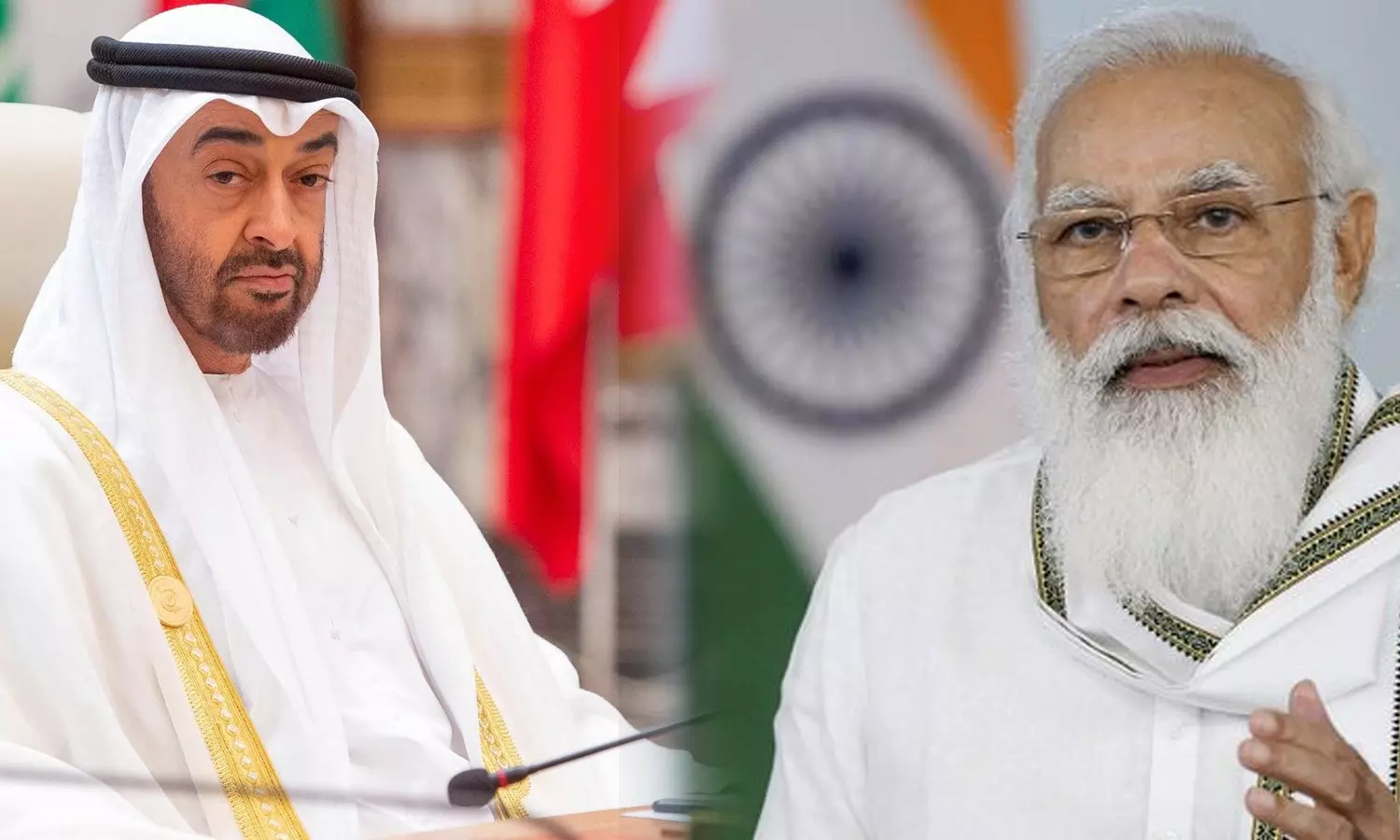 പ്രധാനമന്ത്രിയും അബൂദബി കിരീടാവകാശിയും തമ്മില്‍ ടെലിഫോണില്‍ ചര്‍ച്ച നടത്തി