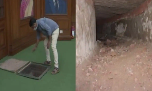 ഡല്‍ഹി നിയമസഭയ്ക്കുള്ളില്‍ ചെങ്കോട്ട വരെ നീളുന്ന തുരങ്കം കണ്ടെത്തി