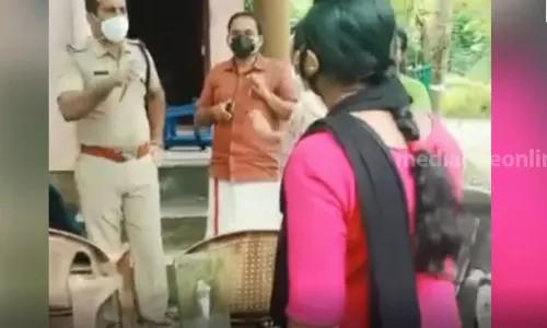 ബിജെപി പ്രവർത്തകർക്ക് അനുകൂലമായി മൊഴി മാറ്റാന്‍ ഭീഷണിപ്പെടുത്തി: പൊലീസിനെതിരെ ഡിവൈഎഫ്ഐ നേതാവിന്‍റെ ഭാര്യ