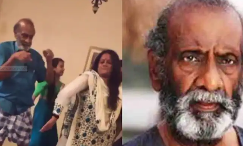 എഴുപത്തിയേഴാം വയസ്സിലും പാട്ടിന് ചുവട് വെച്ച് ടി.ജി രവി