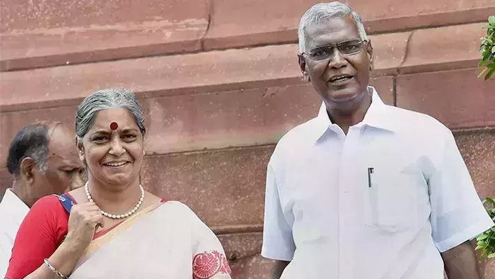 പോലീസ് വീഴ്ചകള്‍ വിമര്‍ശിക്കപ്പെടും; ആനി രാജക്ക് പിന്തുണയുമായി ഡി രാജ