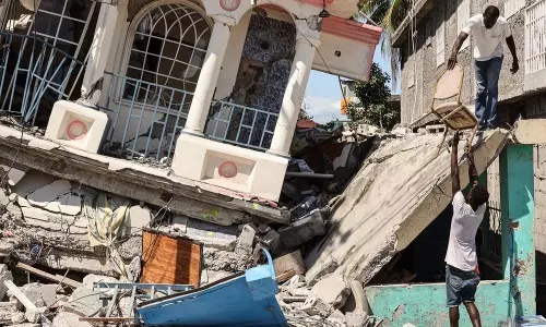 ഹെയ്തി ഭൂകമ്പം; മരണം 2248 ആയി