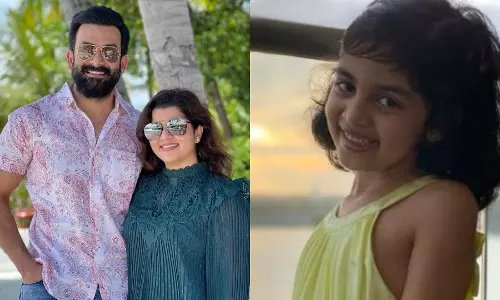 നിന്‍റെ ഓരോ വളര്‍ച്ചയിലും അഭിമാനം, എപ്പോഴും വലിയ സ്വപ്നങ്ങള്‍ കാണട്ടെ; മകള്‍ക്ക് പിറന്നാളാശംസയുമായി പൃഥ്വിരാജ്