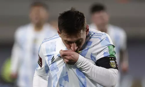 മെസ്സി, മെസ്സി, മെസ്സി, മെസ്സി.. അസ്സലാം; മെസ്സി ഗോളിൽ കത്തിപ്പടർന്ന അറബിക് കമന്ററി- വീഡിയോ