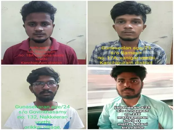 ചെന്നൈ കൂട്ടബലാത്സംഗം, നാലു പേര്‍ അറസ്റ്റില്‍