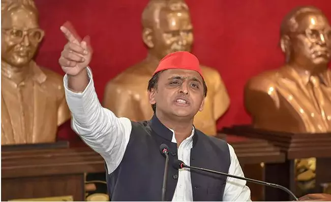 നുണകളാണ് ബിജെപിയുടെ പ്രധാനശക്തി : അഖിലേഷ് യാദവ്