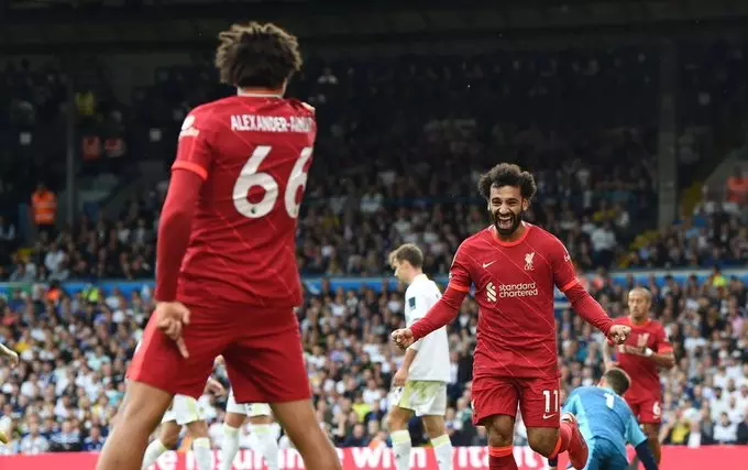 ലീഡ്സിനെ മൂന്ന് ഗോളിന് തകര്‍ത്ത് ലിവര്‍പൂള്‍; പോയിന്‍റ്  പട്ടികയില്‍ മൂന്നാമത്