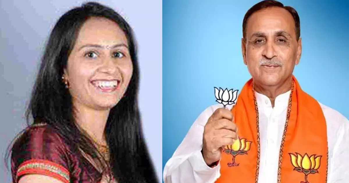 പരുക്കൻ സ്വഭാവമുള്ളവർക്കേ നല്ല നേതാവാകാൻ കഴിയൂ? മോദിക്കെതിരെ പരോക്ഷ വിമര്‍ശനവുമായി വിജയ് രൂപാണിയുടെ മകള്‍