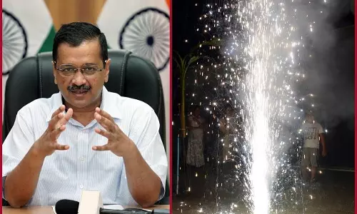 ദീപാവലിക്ക് പടക്കങ്ങള്‍ പൊട്ടിക്കേണ്ട; ഇത്തവണയും നിരോധനമേര്‍പ്പെടുത്തി കെജ്രിവാള്‍