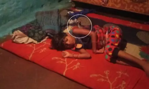 കഴുത്തില്‍ മൂര്‍ഖന്‍ ചുറ്റിക്കിടന്നത് രണ്ടു മണിക്കൂറോളം; ആറു വയസുകാരിക്ക് കടിയേറ്റു