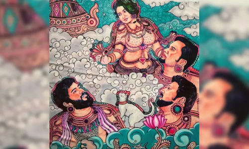 സയന്‍സ് ഫിക്ഷന്‍ കോമഡി ചിത്രമായി ഗഗനചാരി; കൗതുകമുണര്‍ത്തി ഫസ്റ്റ് ലുക്ക് പോസ്റ്റര്‍