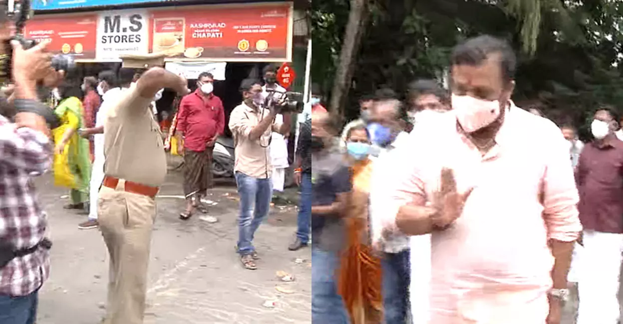 ട്രോളിയതാണോ? എംപിക്ക് സംശയം സല്യൂട്ട് ചെയ്ത പോലിസുകാരനെ അടുത്ത് വിളിച്ച് സുരേഷ് ഗോപി ട്രോളിയതാണോ? എംപിക്ക് സംശയം സല്യൂട്ട് ചെയ്ത പോലിസുകാരനെ അടുത്ത് വിളിച്ച് സുരേഷ് ഗോപി