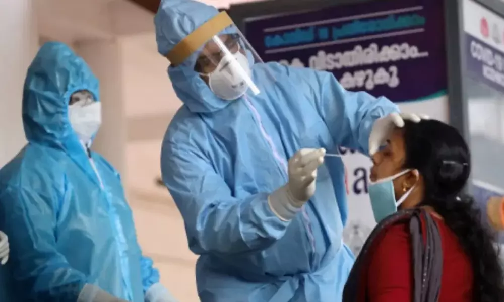 സംസ്ഥാനത്ത് സ്വകാര്യ ലാബുകളിൽ ആന്റിജൻ പരിശോധന നിർത്തി സംസ്ഥാനത്ത് സ്വകാര്യ ലാബുകളിൽ ആന്റിജൻ പരിശോധന നിർത്തി