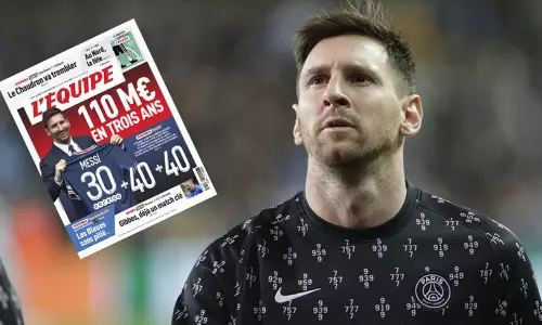 മെസ്സിക്ക് ശമ്പളമെത്ര? ഫ്രഞ്ച് പത്രത്തിനെതിരെ പിഎസ്ജി മെസ്സിക്ക് ശമ്പളമെത്ര? ഫ്രഞ്ച് പത്രത്തിനെതിരെ പിഎസ്ജി