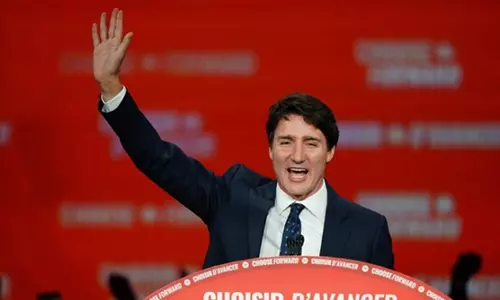 നന്ദി കാനഡ: ട്രൂഡോ വീണ്ടും അധികാരത്തിലേക്ക്, ഭൂരിപക്ഷത്തില്‍ അനിശ്ചിതത്വം