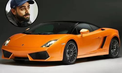 കോലിയുടെ ലംബോര്ഗിനി കൊച്ചിയില്; വില 1.35 കോടി ! കോലിയുടെ ലംബോര്ഗിനി കൊച്ചിയില്; വില 1.35 കോടി !