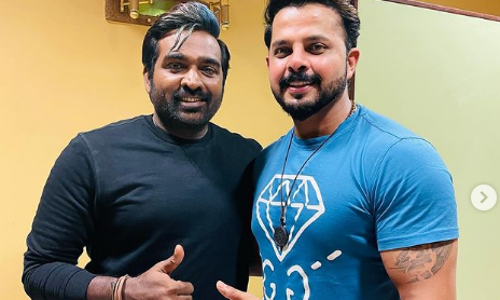 സ്വര്‍ണ ഹൃദയമുള്ള മനുഷ്യന്‍; വിജയ് സേതുപതിയെ പുകഴ്ത്തി ശ്രീശാന്ത്