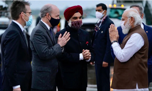 ത്രിദിന സന്ദര്‍ശനത്തിനായി മോദി അമേരിക്കയിലെത്തി