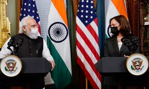 ഇന്ത്യ നിങ്ങളെ കാത്തിരിക്കുന്നു; കമലാ ഹാരിസിനോട് പ്രധാനമന്ത്രി