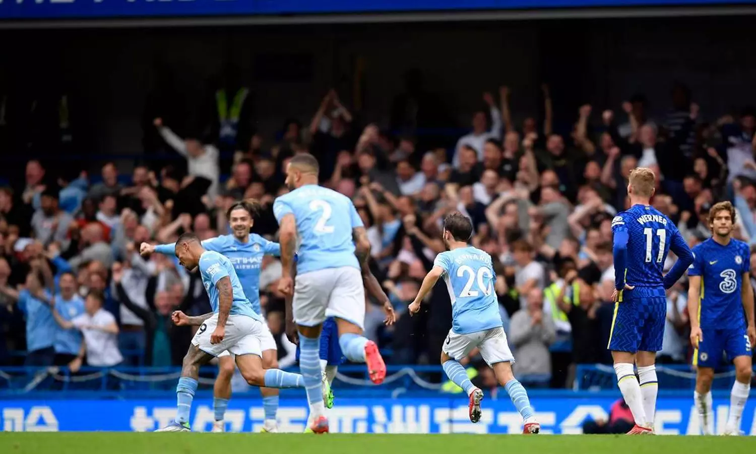 ഇംഗ്ലീഷ് പ്രീമിയര്‍ ലീഗ്; ചെല്‍സിയെ മുട്ടുകുത്തിച്ച് സിറ്റി