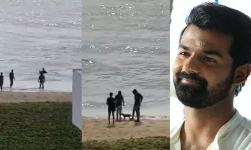 കടലില്‍ വീണ തെരുവ് നായയെ രക്ഷിച്ച് പ്രണവ് മോഹന്‍ലാല്‍; വീഡിയോ