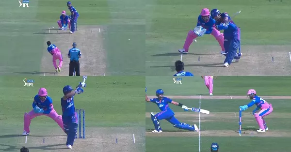 മിന്നൽ സാംസൺ; ശ്രേയസിനെ പുറത്താക്കൻ സഞ്ജുവിൻറെ കിടിലൻ സ്റ്റമ്പിങ് മിന്നൽ സാംസൺ; ശ്രേയസിനെ പുറത്താക്കൻ സഞ്ജുവിൻറെ കിടിലൻ സ്റ്റമ്പിങ്