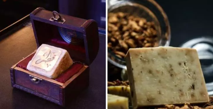 സ്വര്‍ണം കൊണ്ട്  ലോകത്തെ ഏറ്റവും വിലയേറിയ സോപ്പ്