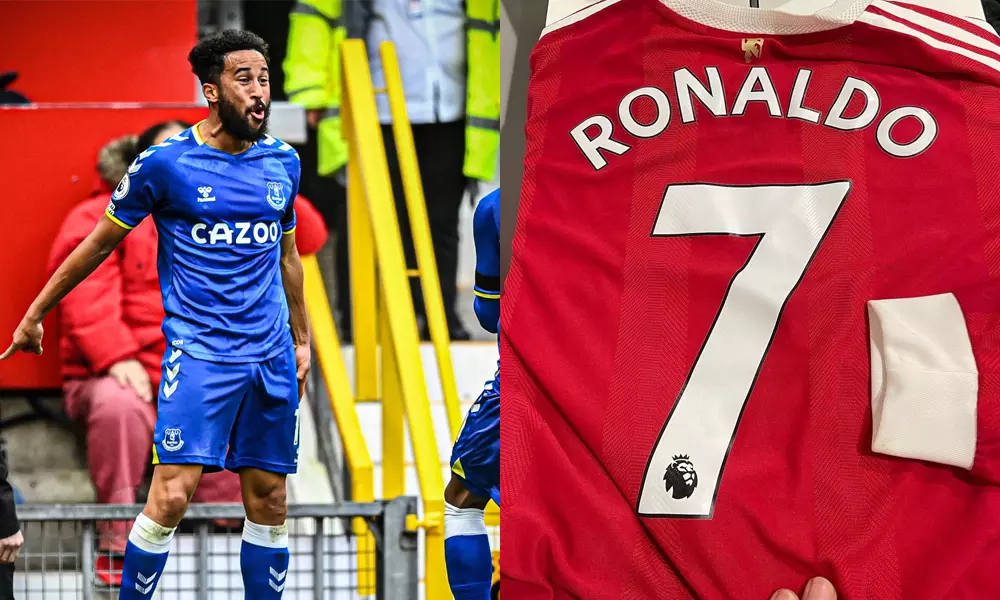 ഓൾഡ് ട്രഫോർഡിൽ ക്രിസ്റ്റ്യാനോ സ്‌റ്റൈൽ ആഘോഷവുമായി ടൗൺസെന്റ്; ജഴ്‌സി സമ്മാനിച്ച് സൂപ്പർ താരം