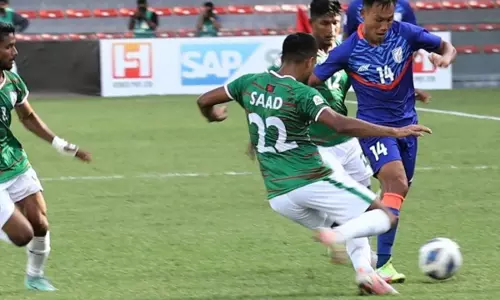 സാഫ് കപ്പ്; ഇന്ത്യയെ സമനിലയില്‍ തളച്ച് ബംഗ്ലാദേശ്