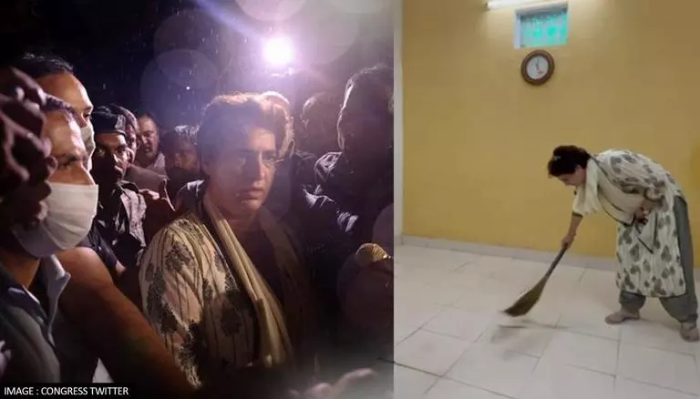 എന്നെയല്ല, കര്ഷകനെ കാറിടിപ്പിച്ച് കൊന്നവനെയാണ് തടവിലിടേണ്ടത്: പ്രിയങ്ക ഗാന്ധി നിരാഹാരത്തിൽ എന്നെയല്ല, കര്ഷകനെ കാറിടിപ്പിച്ച് കൊന്നവനെയാണ് തടവിലിടേണ്ടത്: പ്രിയങ്ക ഗാന്ധി നിരാഹാരത്തിൽ