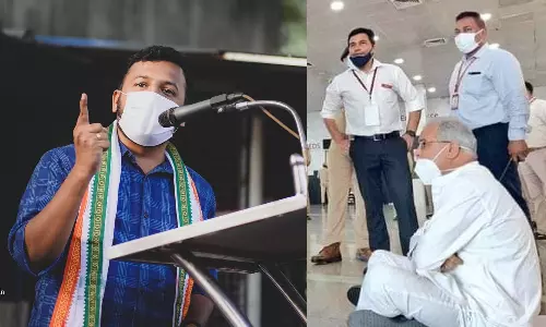 ഇതും ഒരു മുഖ്യമന്ത്രിയാണ്, മറ്റ് ചില മുഖ്യമന്ത്രിമാരുടെ ഫേസ്ബുക്ക് പോലും ഇപ്പോഴും ഒരു വരി പ്രതിഷേധം പോലും കുറിക്കുവാനാകാത്ത വിധം സെർവർ ഡൗണാണ്- രാഹുൽ മാങ്കൂട്ടത്തിൽ