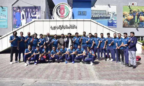 താലിബാന്‍റെ അഭ്യര്‍ത്ഥന മാനിച്ച് ഖത്തര്‍, അഫ്ഗാന്‍ ക്രിക്കറ്റ് ടീം ദോഹയില്‍