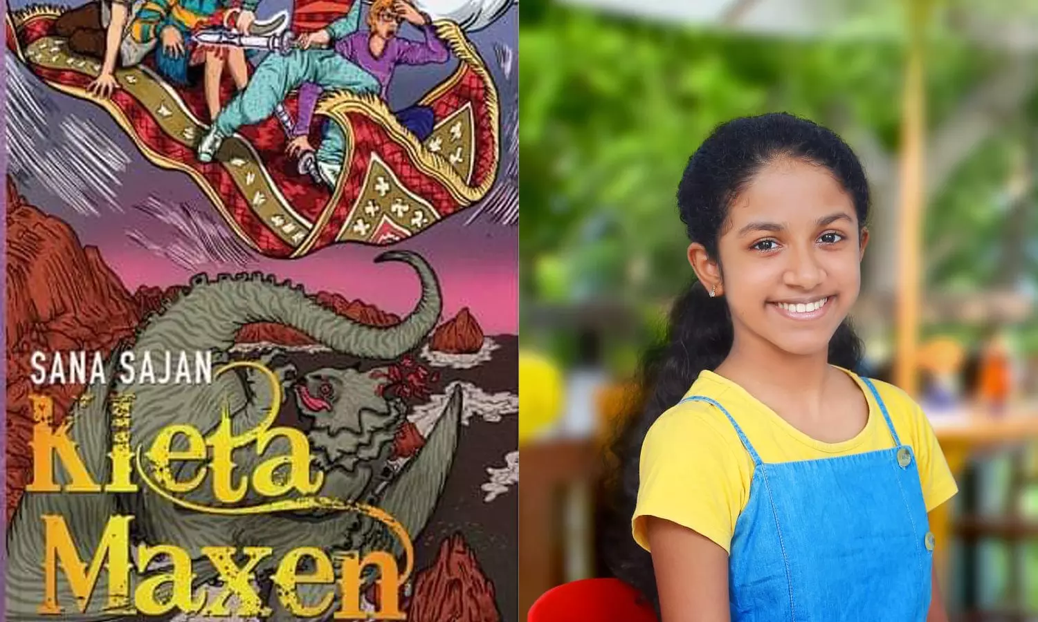 നോവല് പരമ്പരയുമായി ഏഴാം ക്ലാസുകാരി നോവല് പരമ്പരയുമായി ഏഴാം ക്ലാസുകാരി