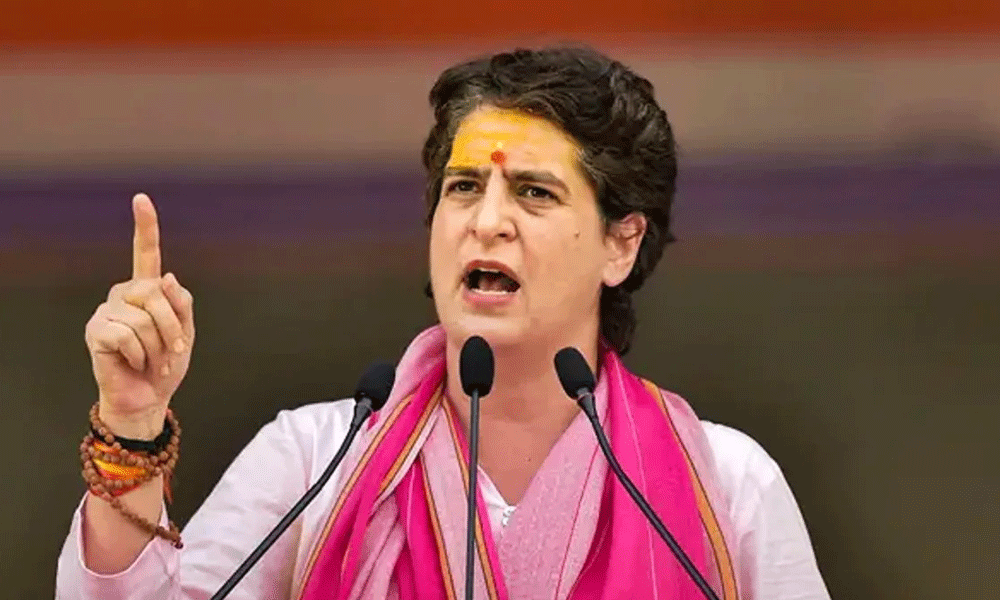 16,000 കോടിക്ക് രണ്ട് വിമാനങ്ങൾ വാങ്ങിയ മോദി 18,000 കോടിക്ക് എയർ ഇന്ത്യ വിറ്റു: പ്രിയങ്ക ഗാന്ധി 16,000 കോടിക്ക് രണ്ട് വിമാനങ്ങൾ വാങ്ങിയ മോദി 18,000 കോടിക്ക് എയർ ഇന്ത്യ വിറ്റു: പ്രിയങ്ക ഗാന്ധി