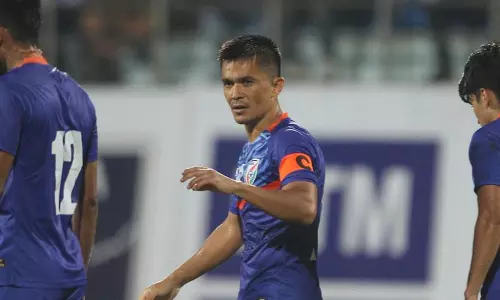 സാഫ് കപ്പിൽ ഇന്ത്യക്ക് ജയം; ഗോൾ നേടിയത് നായകൻ ഛേത്രി