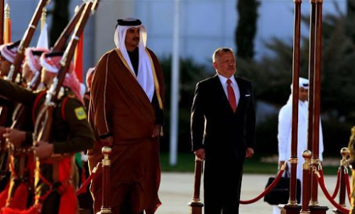 ജോര്ദ്ദാന് ഭരണാധികാരി ഖത്തറില് ജോര്ദ്ദാന് ഭരണാധികാരി ഖത്തറില്