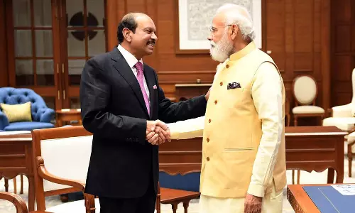 എം.എ.യൂസഫലി പ്രധാനമന്ത്രിയുമായി കൂടിക്കാഴ്ച നടത്തി