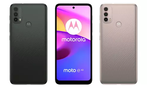 മോട്ടോ E40 ഇന്ത്യയിലെത്തി; വില 9,499 രൂപ മാത്രം.