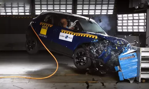 വീണ്ടും കരുത്ത് തെളിയിച്ച് ടാറ്റ; പഞ്ചിനും ക്രാഷ് ടെസ്റ്റില്‍ 5 സ്റ്റാര്‍ റേറ്റിങ്- വീഡിയോ കാണാം