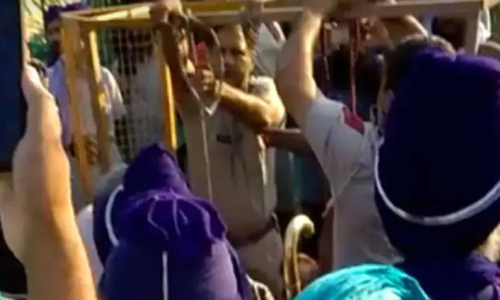 സിങ്കുവിലെ കര്‍ഷക സമര സ്ഥലത്ത് യുവാവിനെ കൊന്ന് കെട്ടിത്തൂക്കി