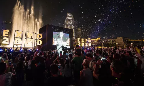 വാരാന്ത്യ അവധി, വിജയദശമി: ദുബൈ എക്‌സ്‌പോയിൽ വൻജനത്തിരക്ക്