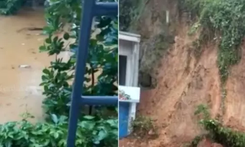 ഇടുക്കി കൊക്കയാറില്‍ ഉരുള്‍പൊട്ടല്‍; ഏഴുപേര്‍ മണ്ണിനടിയില്‍